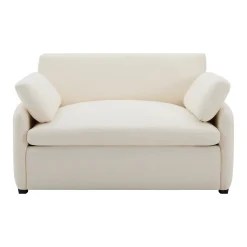 Oversized Chenille Single Wide and Deep Seat Accent Chair