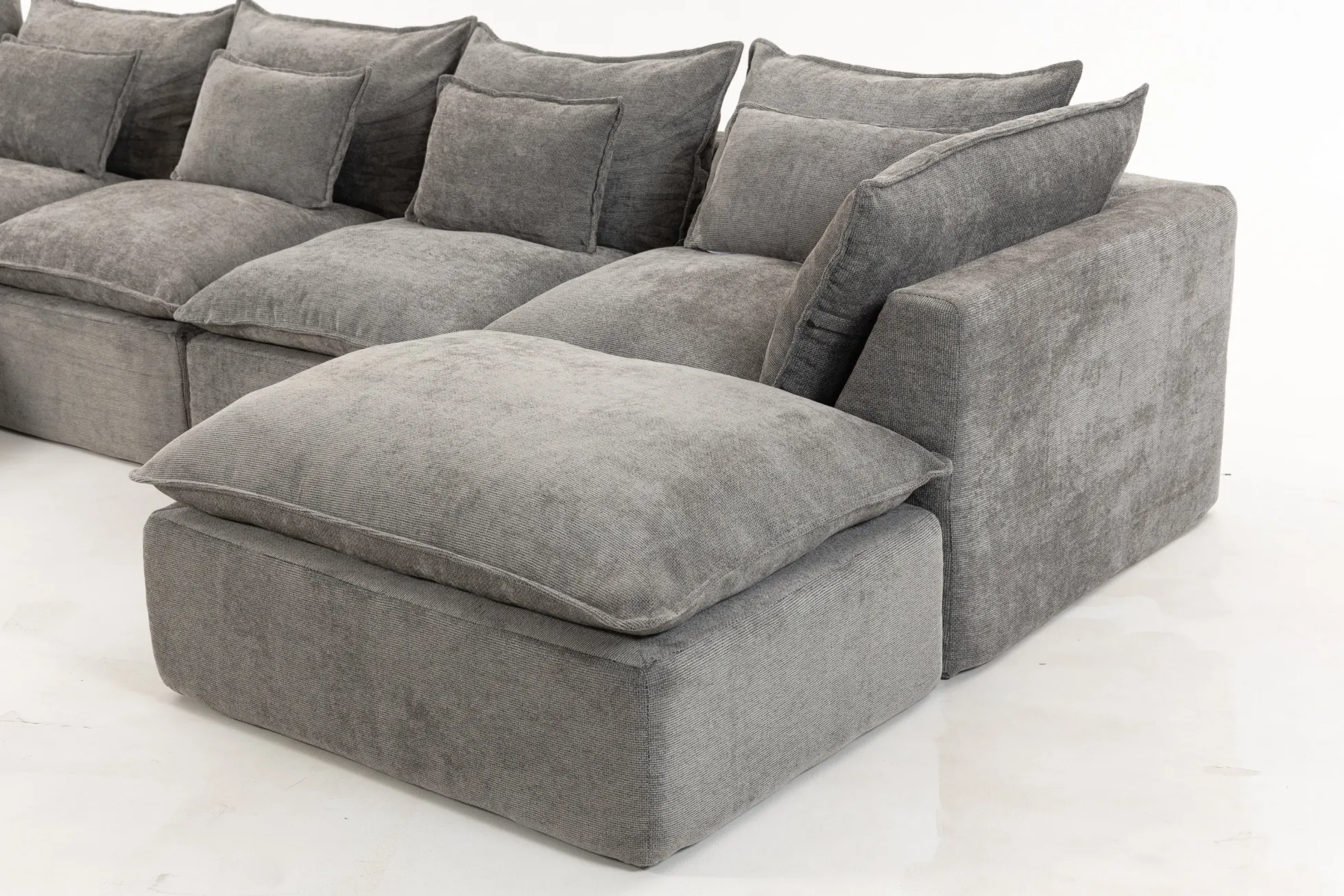 Oversized Cloud Modular 129.8"in Sectional Sofa