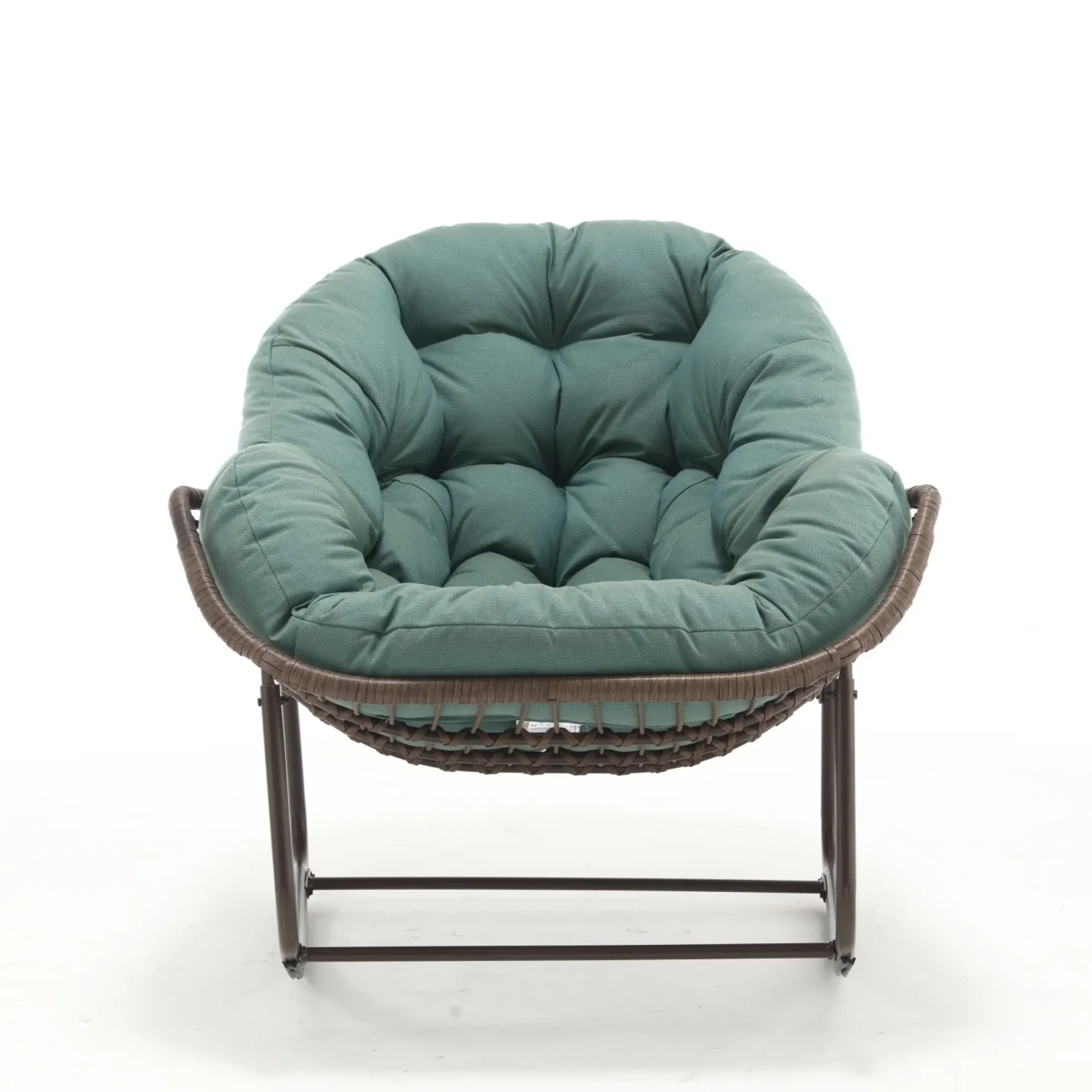 Oversized Indoor & Outdoor Lounge Papasan Rocking Chair