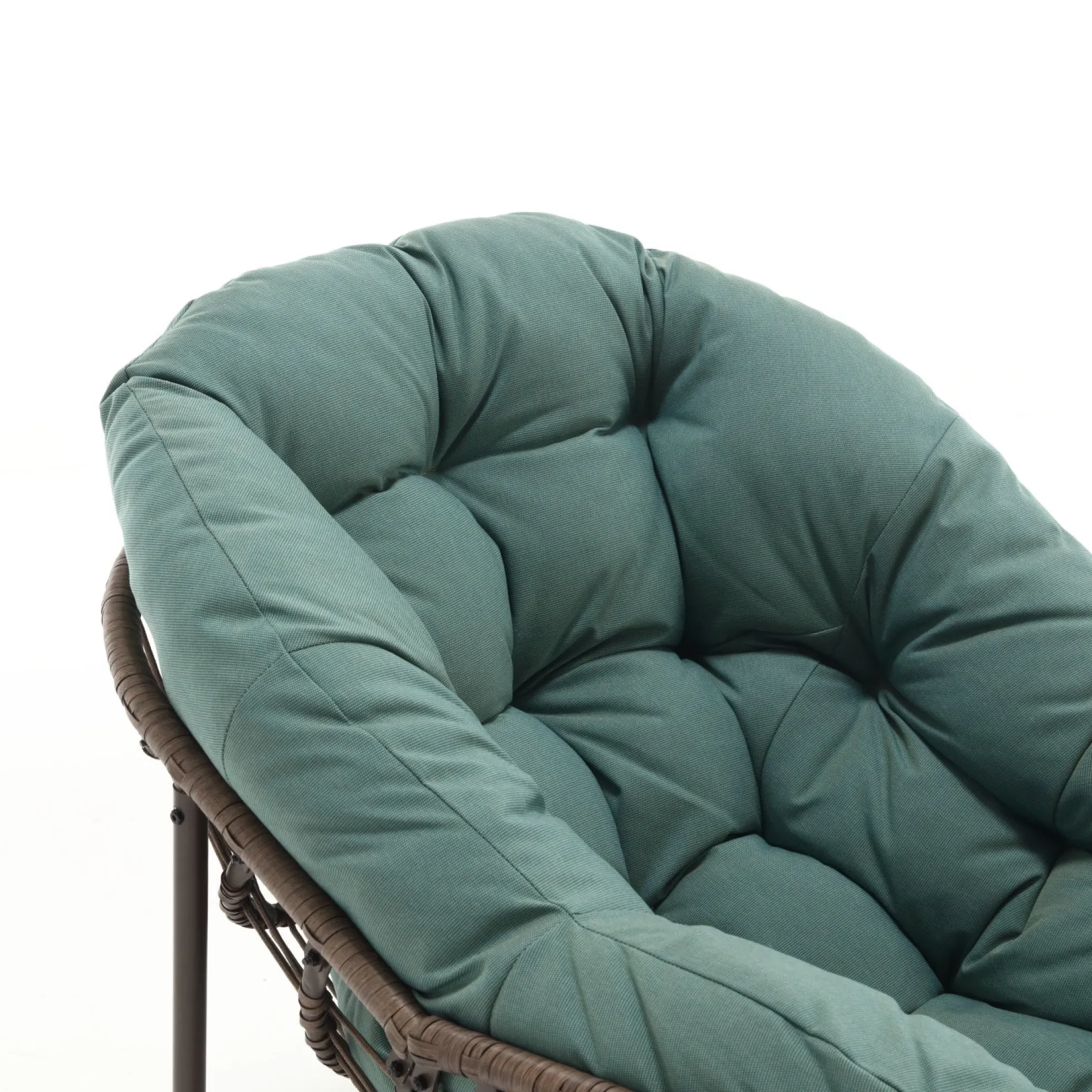 Oversized Indoor & Outdoor Lounge Papasan Rocking Chair