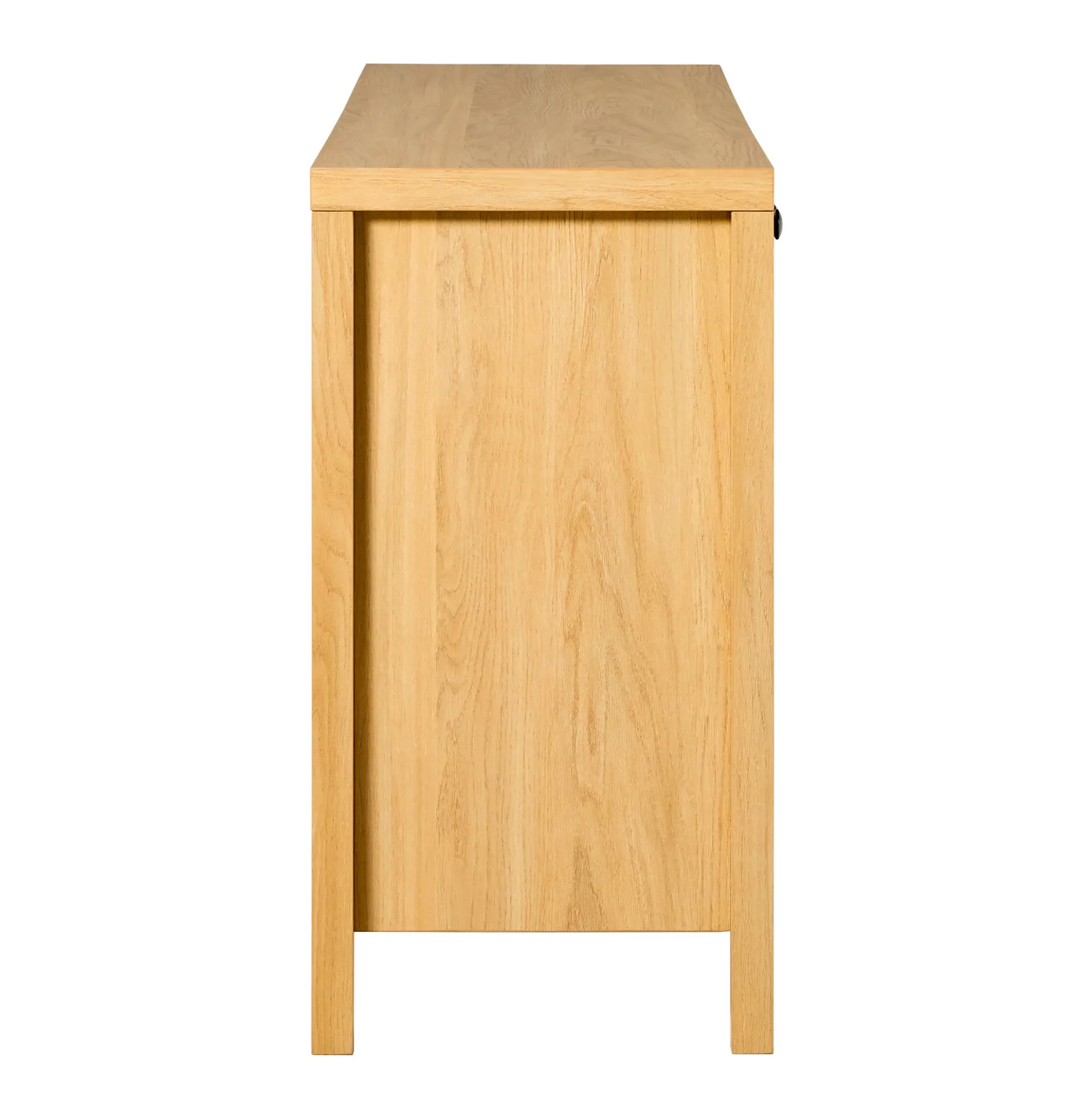 Paisley 60" Modern Scalloped Easy Assembly Sideboard /TV Stand
