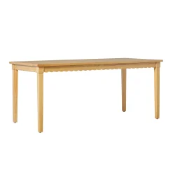 Paisley Modern Scalloped Easy Assembly 70