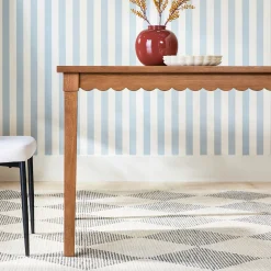 Paisley Modern Scalloped Easy Assembly 70