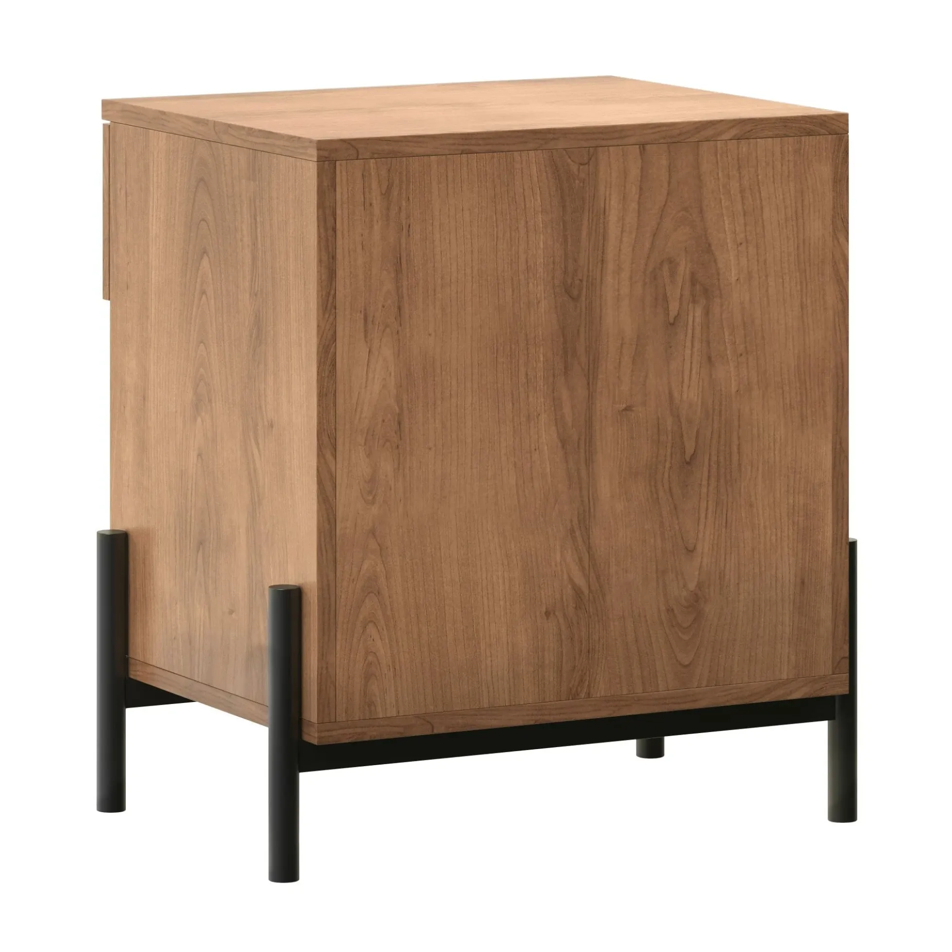 Paris Modern Scandinavian Reeded Nightstand