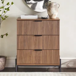 Paris Modern Scandinavian Reeded Chest