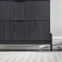 Paris Modern Scandinavian Reeded Chest