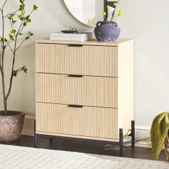 Paris Modern Scandinavian Reeded Chest
