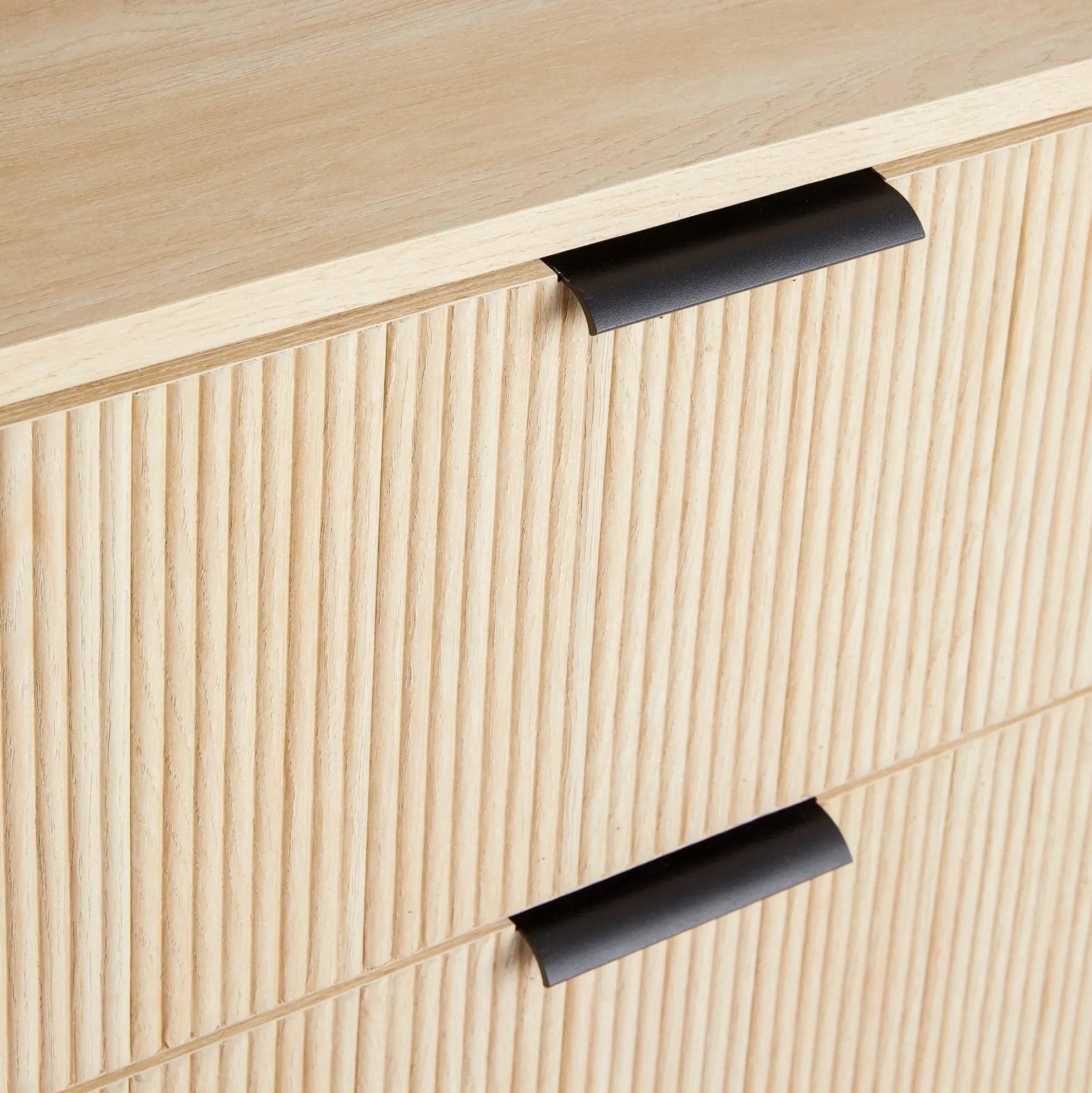 Paris Modern Scandinavian Reeded Chest