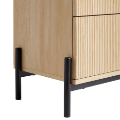 Paris Modern Scandinavian Reeded Chest