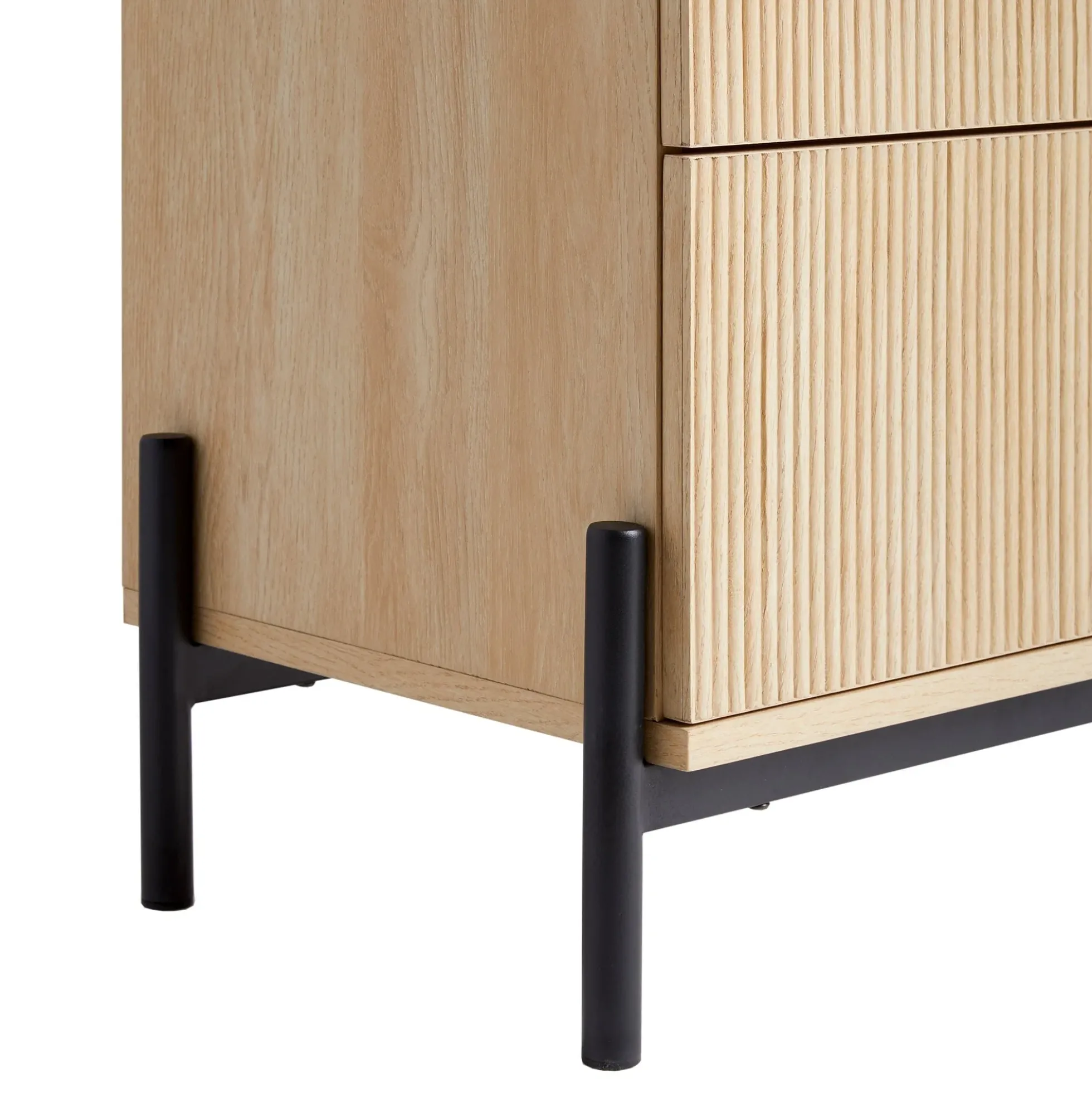 Paris Modern Scandinavian Reeded Chest