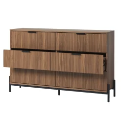 Paris Modern Scandinavian Reeded Dresser