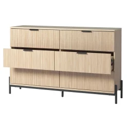 Paris Modern Scandinavian Reeded Dresser
