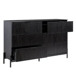 Paris Modern Scandinavian Reeded Dresser