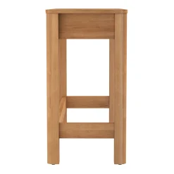 Penelope Modern Wood Makeup Vanity with LED Mirror & Storage