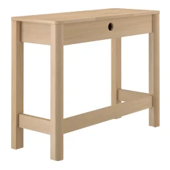 Penelope Modern Wood Makeup Vanity with LED Mirror & Storage