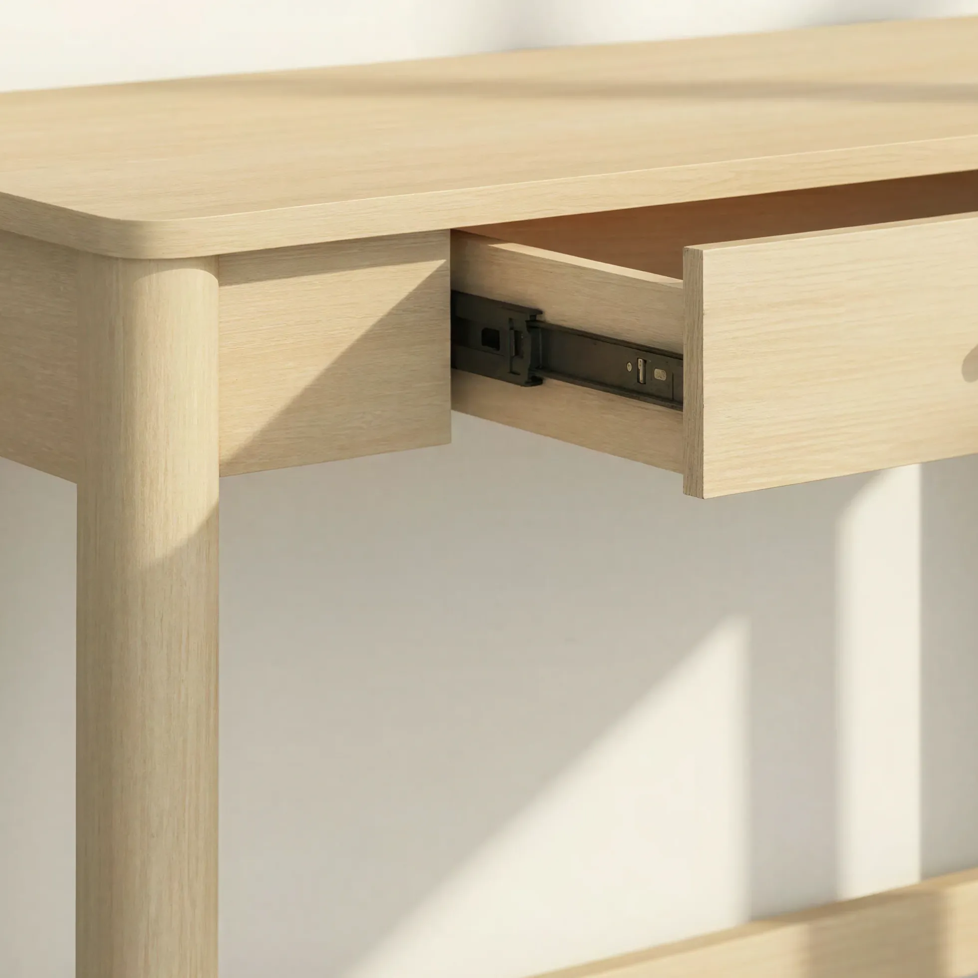 Penelope Modern Writing Desk with Storage