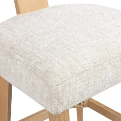Penny Round Arched Chenille Counter Stool, Set of 2