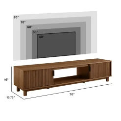 Reema Arundo Scandinavian Reeded TV Stand