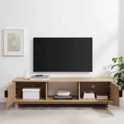 Reema Arundo Scandinavian Reeded TV Stand