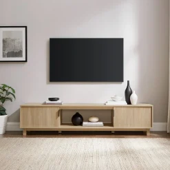 Reema Arundo Scandinavian Reeded TV Stand