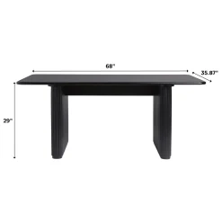 Reema Heath Scandinavian Dining Table and Desk