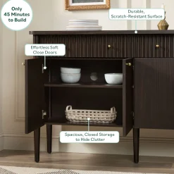 Samantha Modern Fluted 58