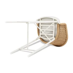 Santorini 28' Wicker Back Outdoor Bar Stool, Set of 2