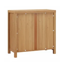 Sasha Modern Arched Glass Accent Cabinet