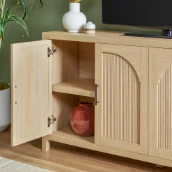Sasha Modern Reeded Sideboard / TV Stand