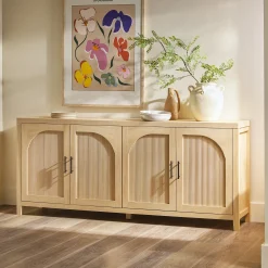 Sasha Modern Reeded Sideboard / TV Stand