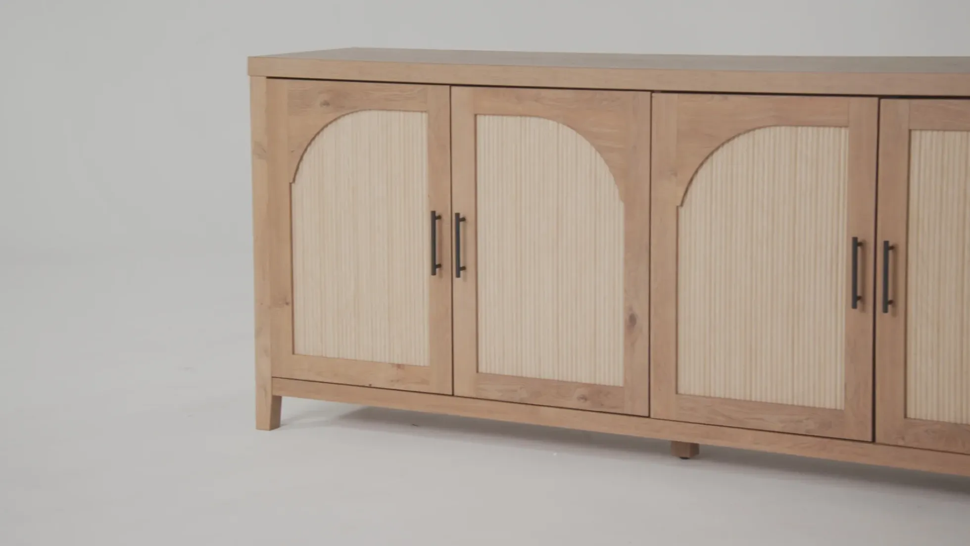 Sasha Modern Reeded Sideboard / TV Stand