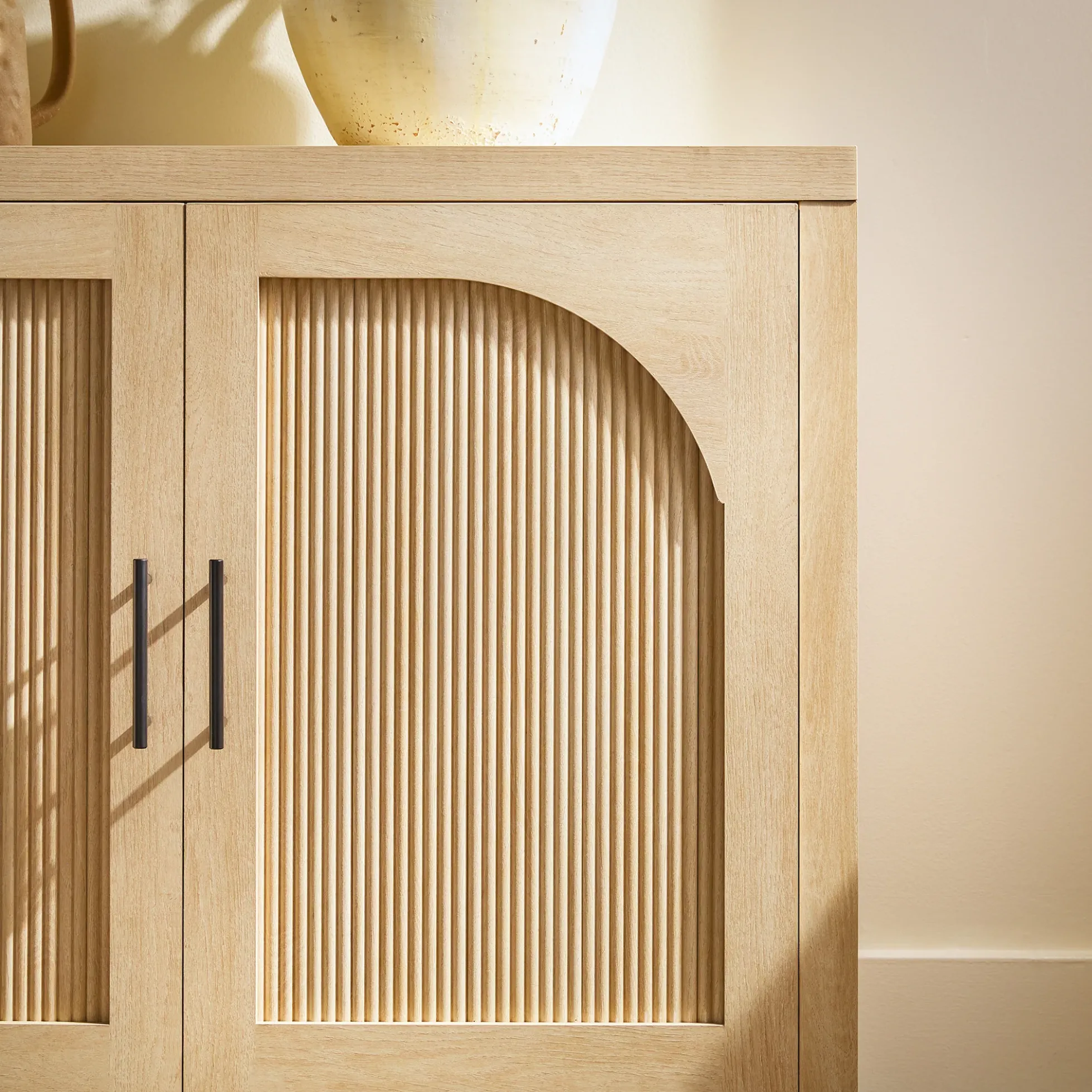Sasha Modern Reeded Sideboard / TV Stand
