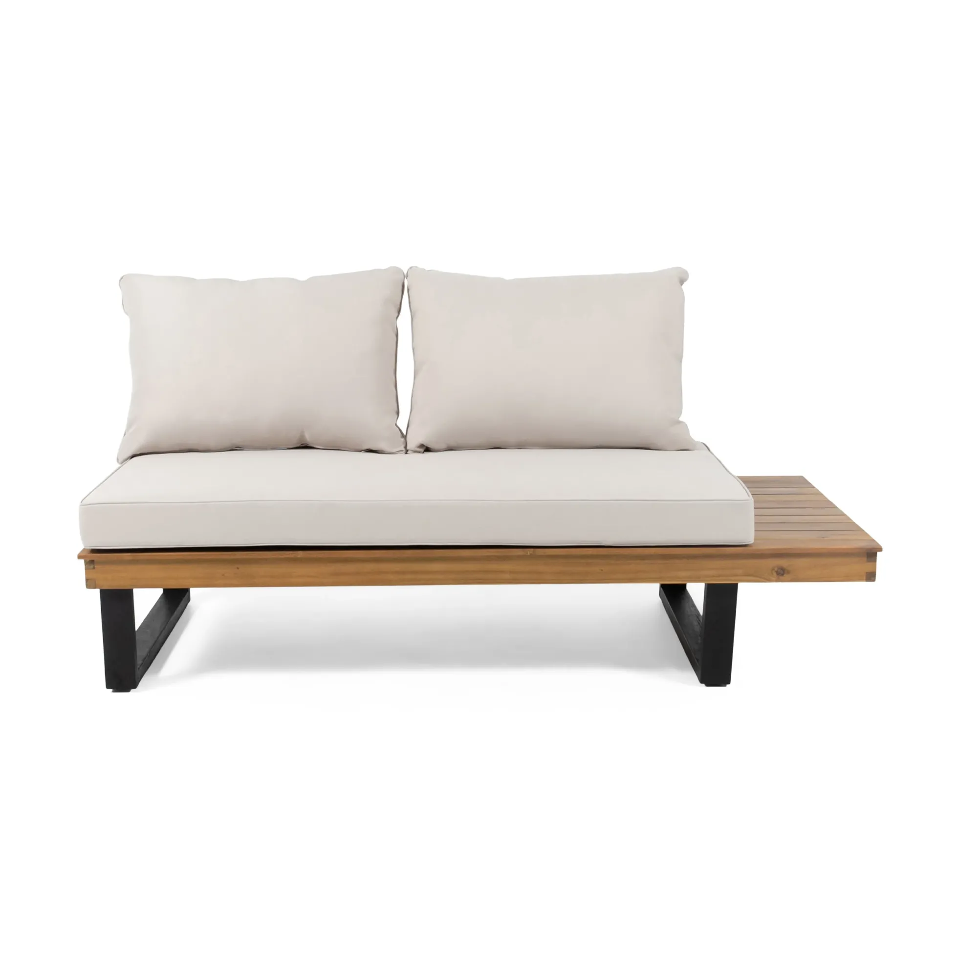 Sebastian Hand-Crafted Outdoor Patio 4-Piece Sofa Set with Water-Resistant Cushions