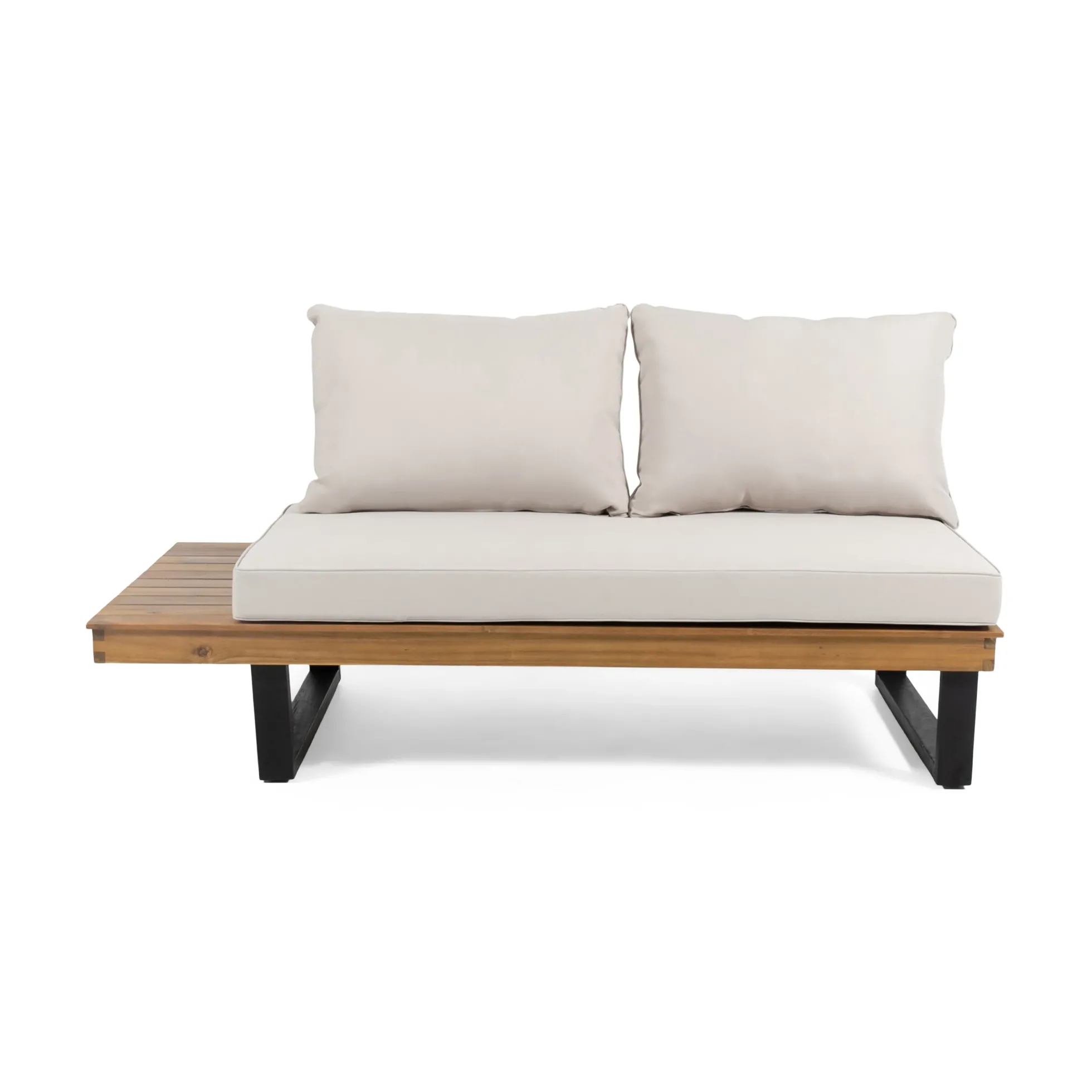 Sebastian Hand-Crafted Outdoor Patio 4-Piece Sofa Set with Water-Resistant Cushions