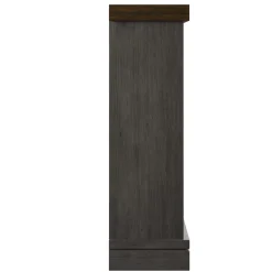 Shiplap Wall Mantel Electric Fireplace