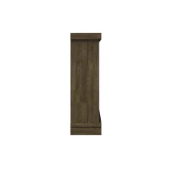 Shiplap Wall Mantel Electric Fireplace