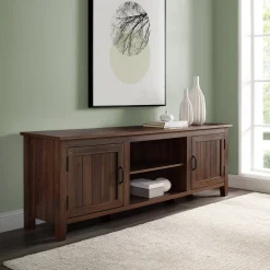 Simple Groove Door Console