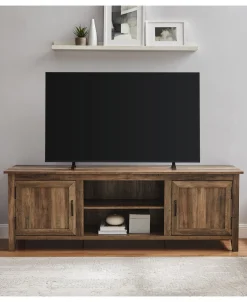 Simple Groove Door Console