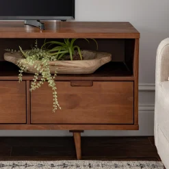 Sloane 3-Drawer Solid Wood TV Console