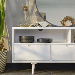 Sloane 3-Drawer Solid Wood TV Console