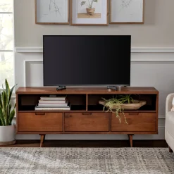 Sloane 3-Drawer Solid Wood TV Console