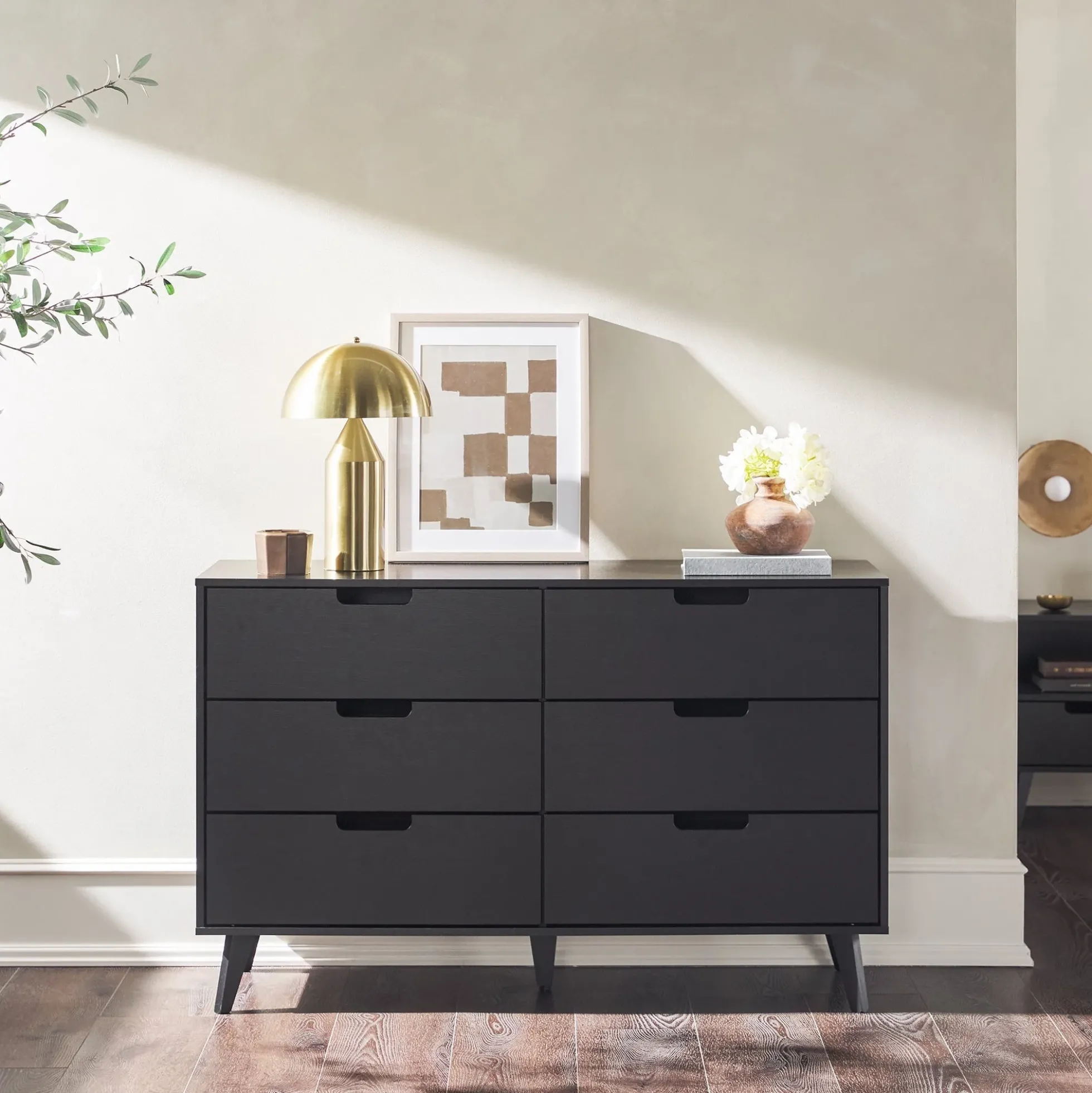 Sloane Hans Mid-Century Modern Angle-Leg Dresser