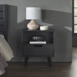 Sloane Hans Mid-Century Modern Angle-Leg Nightstand