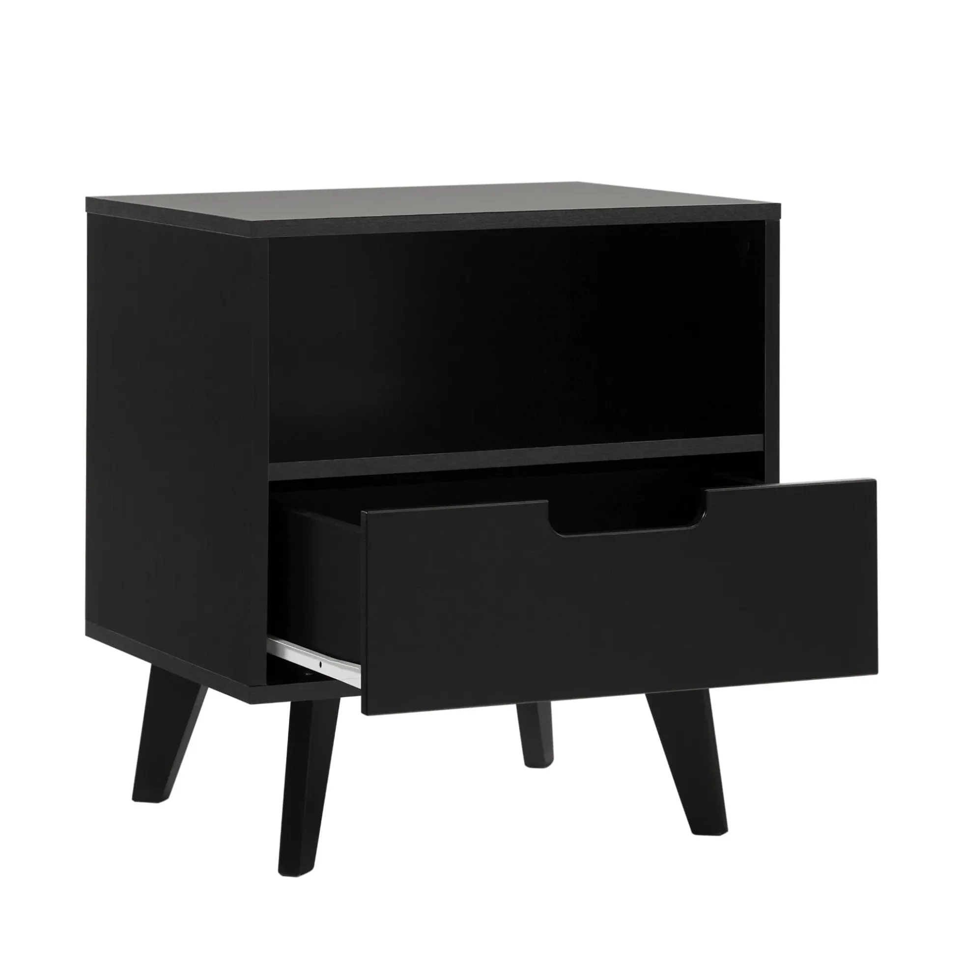 Sloane Hans Mid-Century Modern Angle-Leg Nightstand