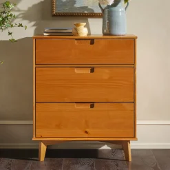 Sloane Mid Century Modern Solid Wood Dresser