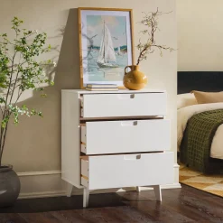 Sloane Mid Century Modern Solid Wood Dresser