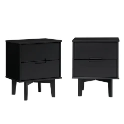Sloane Mid Century Modern Solid Wood Nightstand