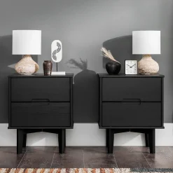 Sloane Mid Century Modern Solid Wood Nightstand