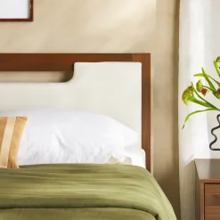 Sloane Mid-Century Modern Solid Wood Storage Bed