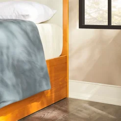 Sloane Mid-Century Modern Solid Wood Storage Bed